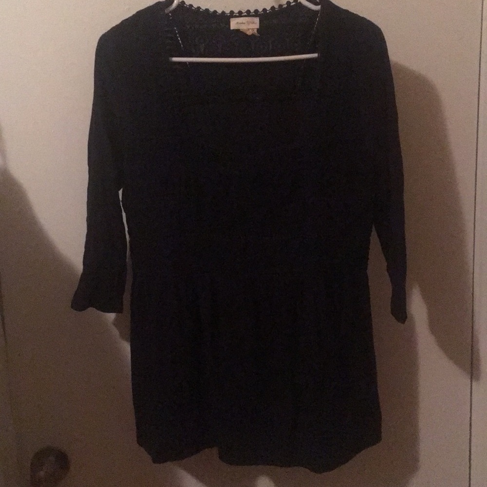 Anthropologie   Meadow Rue peasant style shirt